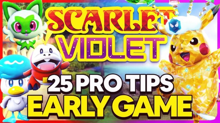 25 PRO Tips for Pokemon Scarlet & Violet