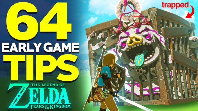 64 Game Tips YOU Must Know in Tears Of The Kingdom